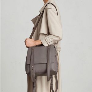 All Saints Finlea leather backpack